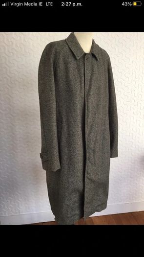 1940s Tweed Overcoat
