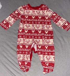 Disney Christmas babygro 0-3