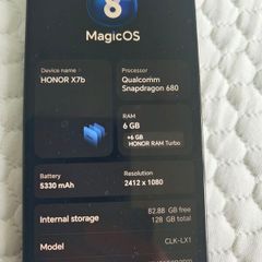Honor x7b SIM Free