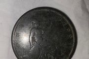1867 one penny