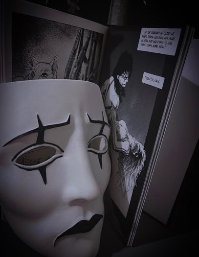 The Crow Tragedy Mask