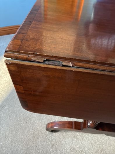Regency antique sofa table
