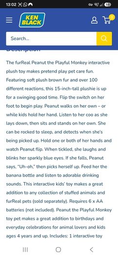peanut the monkey