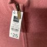1/4 Zip  Dunnes Pink Cotton Image 2
