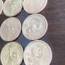 USA One Dollar coins lot of 10 Image 7