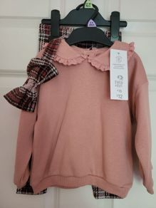 Girls Jumper & Trouser Set