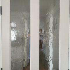 Solid Wood Glass door