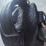 GUESS Monogram Faux Leather Mini Backpack in Black Image 6