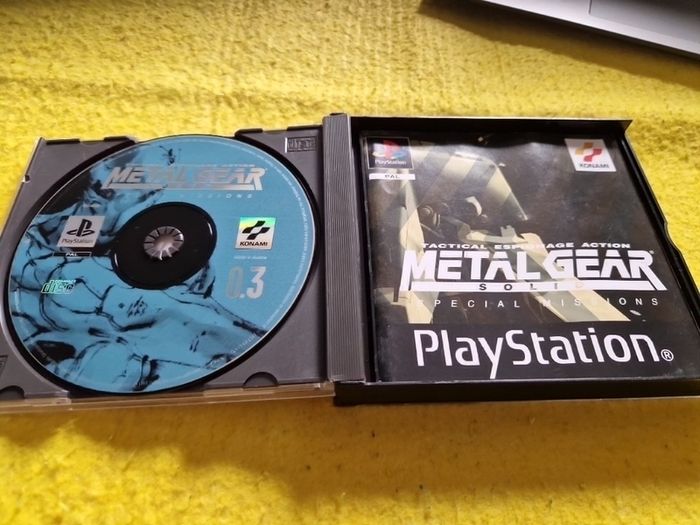 Metal Gear Solid Special Missions PlayStation1 Ps1 PlayStation2 Ps2 games Original