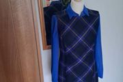 New Hobbs Tartan 100% Wool Pinafore Dress 10
