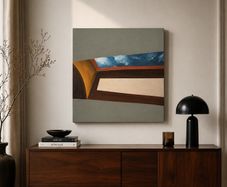 Original abstract canvas painting