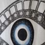 SANDRO 'Evil Eye' Jewelled T-Shirt Sz 2 (Fit 8-12UK) - Rrp 159 (New) Image 8