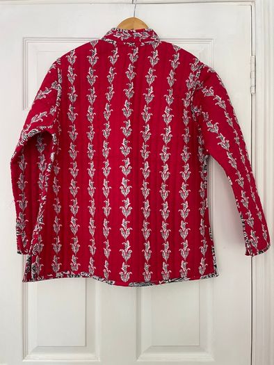 Reversible Printed Cotton Jacket - New - Size M