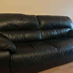 Leather sofa