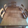 Dinning table and 6 chairs Image 2