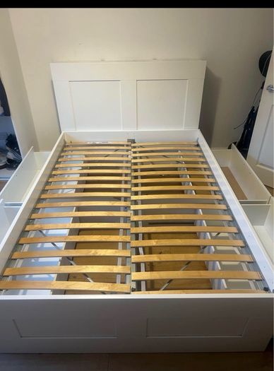 ikea  Storage King Bed with headboard