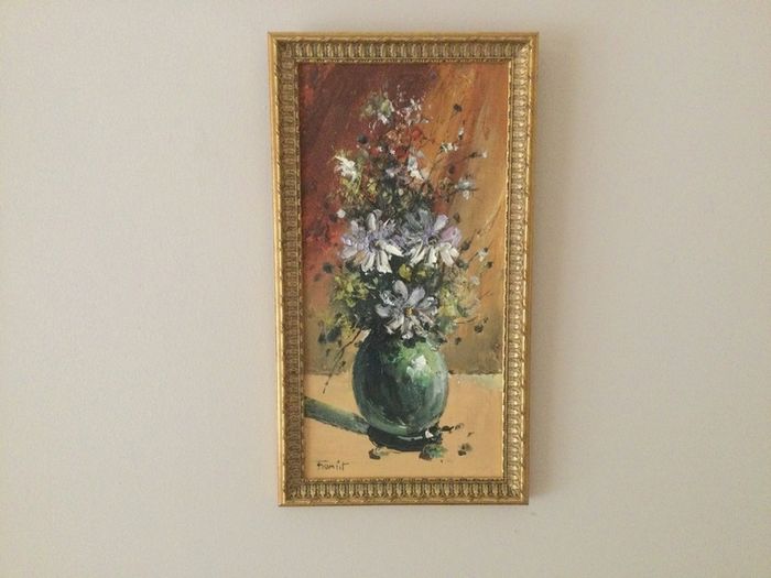 Art - Original Mixed Media on Board ( Frank Fitzsimmons)