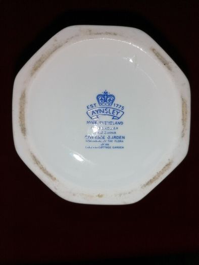 Vintage Aynsley Vase Cottage Garden