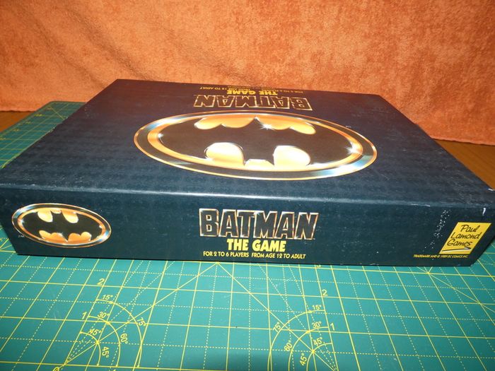 Rare Batman The Game 1989 Paul Lomond Games Made In Uk Unused