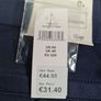 womens GAP Slim City navy stretch cotton trousers Size 32 regular UK 4 Image 5