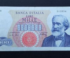 Italy | 1000 Lire | 1968 | P.96e | S30 513934 | VF+