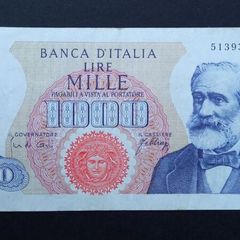 Italy | 1000 Lire | 1968 | P.96e | S30 513934 | VF+