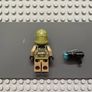 lego Star Wars sw0519 Clone Trooper, 41st Elite Corps (Phase 2) minifigure- Kashyyyk Camouflage, Scowl Image 2