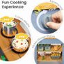 Mud Kitchen for Kids,Outdoor Play Kitchen with Planter Box Removable Mud Kitchen Accessories Include Sink Sand Shovels Gardening Tools Set Outdoor Mud Kitchen for Kids Boys Girls 3-8 Years Old Image 4