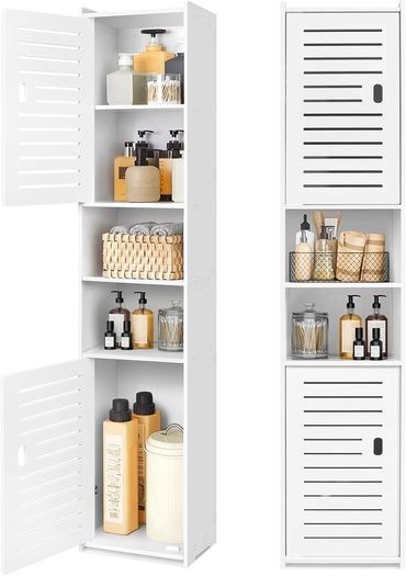 Bathroom Cabinet Floor Standing Waterproof Storage