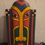 Wooden Balinese Mask wall hanging Image 2
