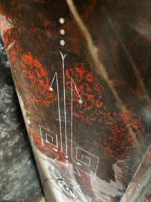 Antique Slate Fireplace / mid-to-late 19th century / Victorian