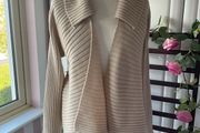 cardigan asymmetrical 30% wool cardigan Dunnes stores drape effect medium