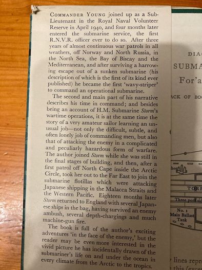 War book:'One Of Our Submarines'