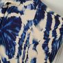Made in Italy navy and cream abstract print tunic style midi SzL (Fit 12-14UK) Image 3