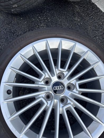 Genuine Audi A3 17 Alloys + Bridgestone Tyres