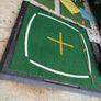Golf hitting mat with rubber base Image 2