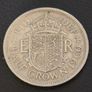 1960 Half Crown UK Coin Queen Elizabeth Shield Image 2