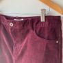 White Stuff Corduroy A-Line Skirt Dark Plum Image 3