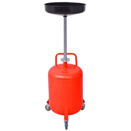 Waste Oil Drainer 49.5 L Steel Red