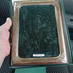 silver photo frame