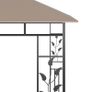 Gazebo with Mosquito Net 3x3x2.73 m Taupe 180 g/m Image 4