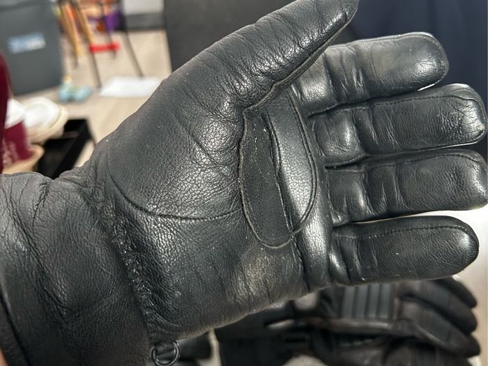 Motorcycle gloves RAVEN size medium