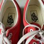 Ladies Vans, burgundy and blush size 5 Image 3