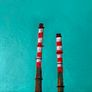 Poolbeg Chimneys Acrylic Art Painting on Deep Canvas Image 4