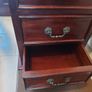 2 Matching Mahogany style Lockers with 3 Drawers in excellent condition Image 9