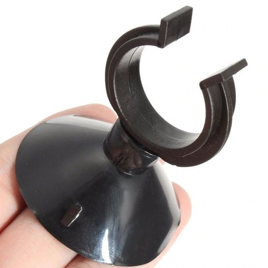 Suction cup with hose holder 16/22mm