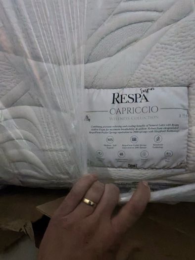 Bed and mattress