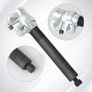 Coil Spring Compression Tools - 2pc Durable Coil Strut Spring Compressor Clamps Tool Set with Safety Guard Image 2