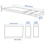 Cotbed Mattress Extandable Image 2
