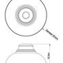Next Metal Ceiling Light Shade Easy Fit Image 4